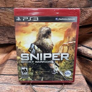 Sniper Ghost Warrior PS3 Game PlayStation 3 City Interactive Shooter NEW Sealed